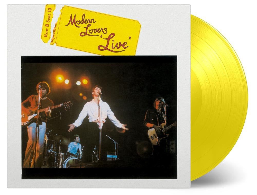 NEW - Modern Lovers (The), Live Ltd Yellow Vinyl LP