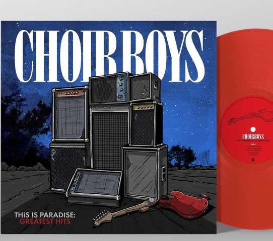 NEW - Choirboys, This is Paradise Ruby Red LP