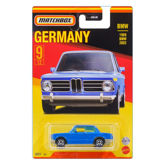 Matchbox - Best of Germany - 1969 BMW 2002 - 1:64